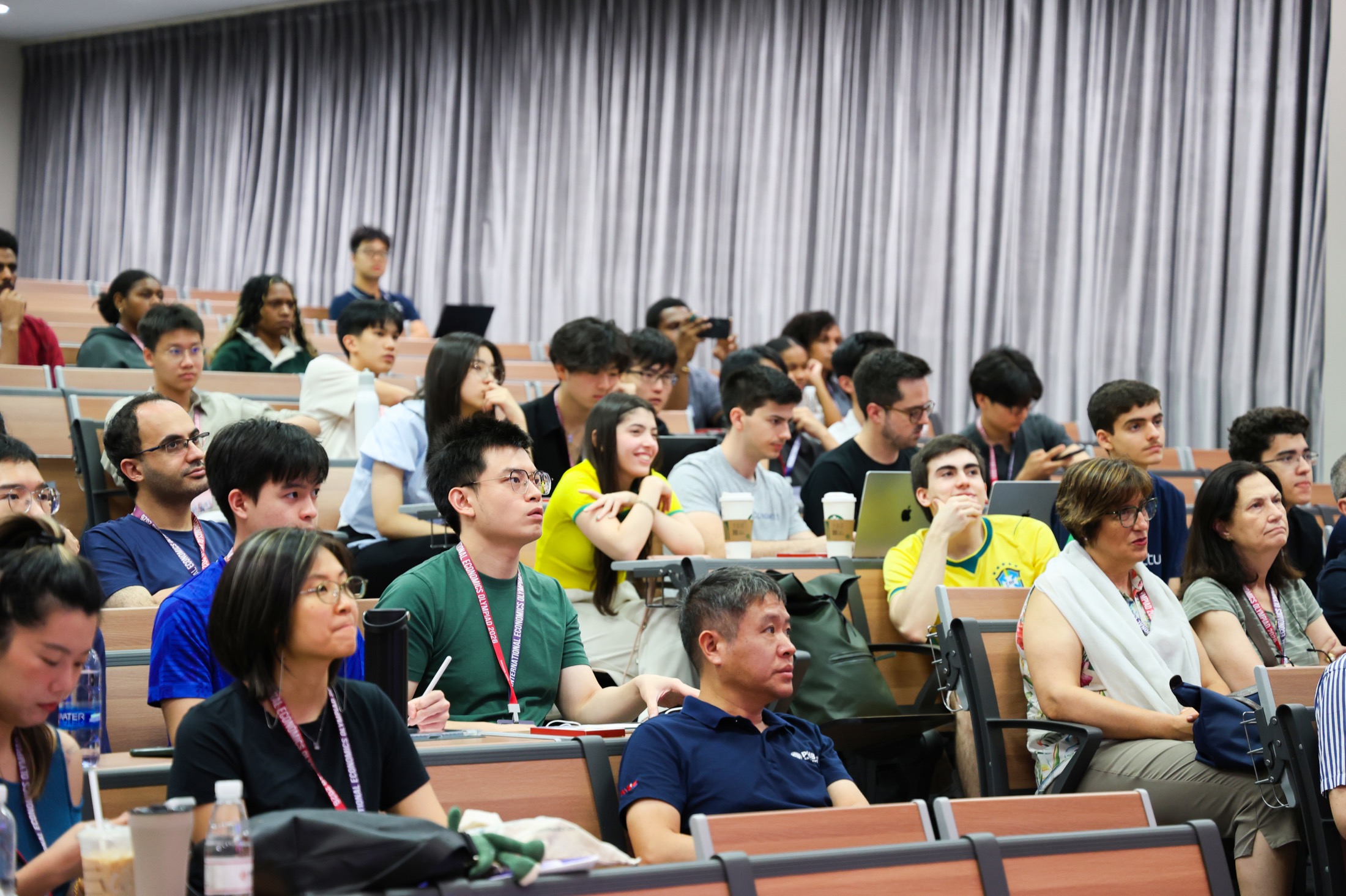 IEO participants attending a lecture